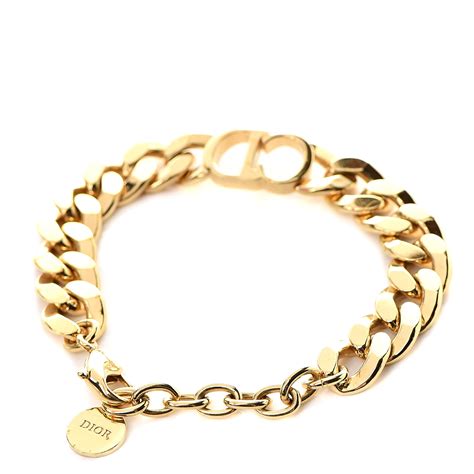 christian dior chain bracelet